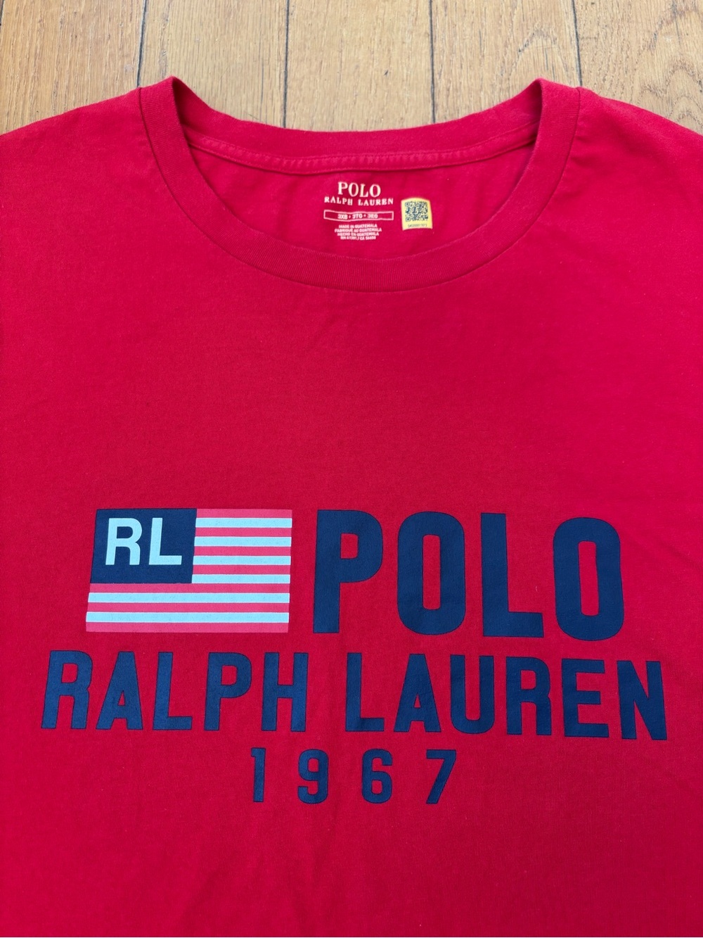Polo by Ralph Lauren Red Graphic Logo Tee 3XB - Picture 3 of 6